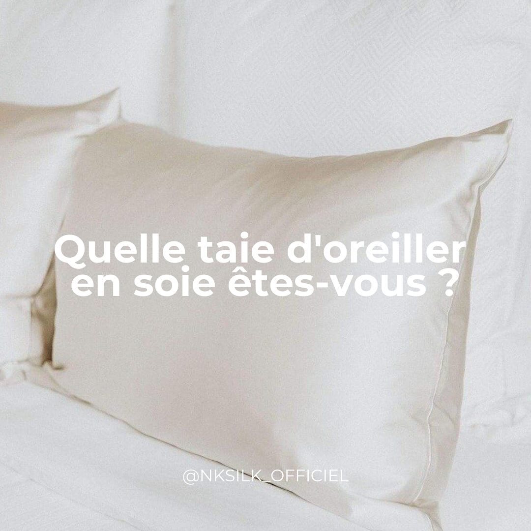 TAIE D'OREILLER EN SOIE ET MICROFIBRE